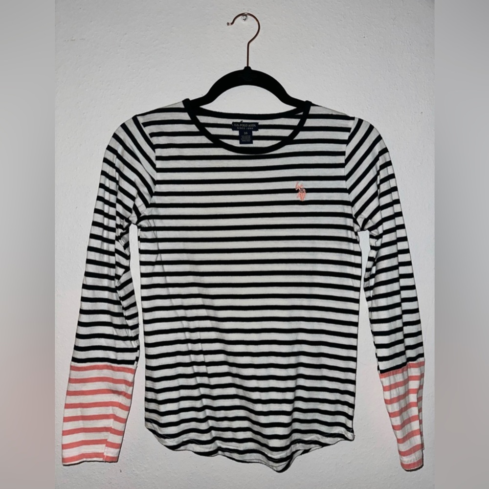 Black and White Polo